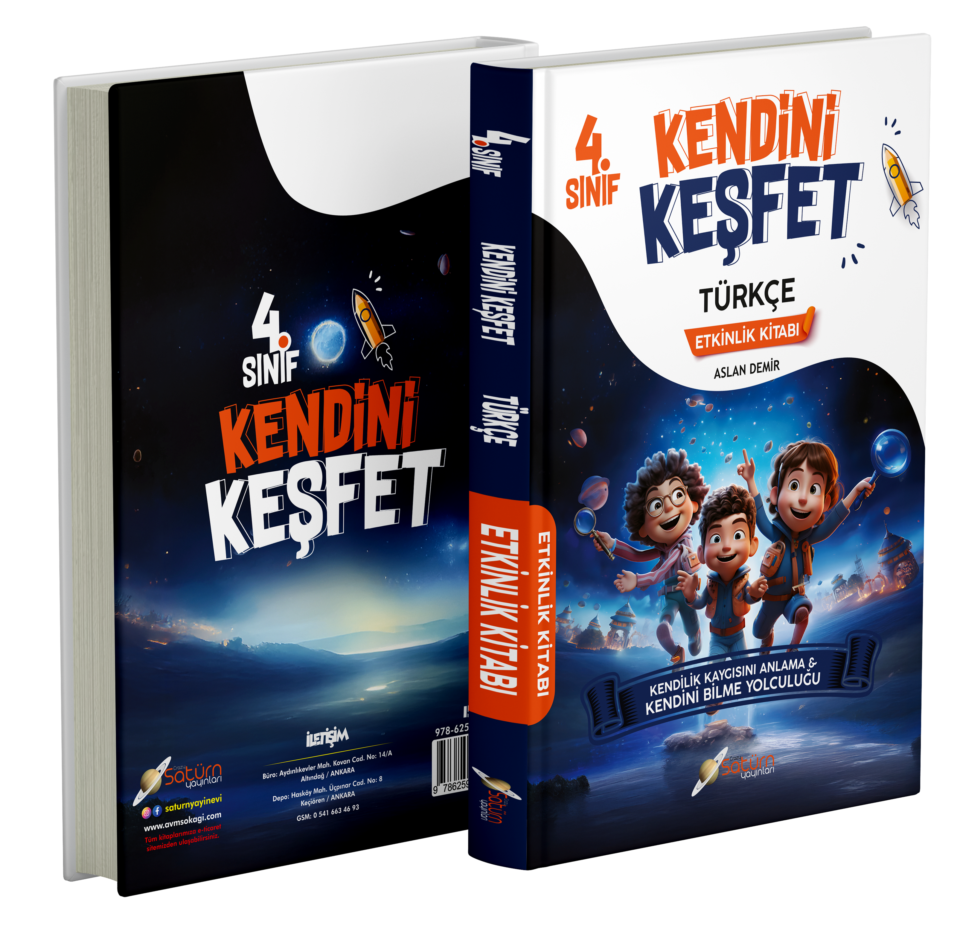 Kendini Keşfet 4. sınıf Türkçe Etkinlik Kitabı 