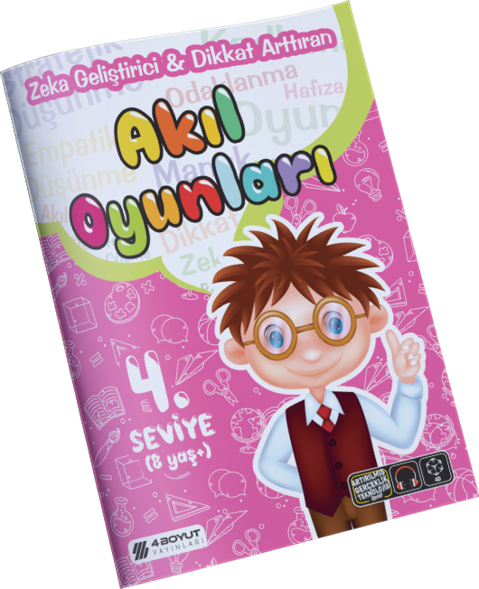 Zeka Geliştirici & Dikkat Arttıran Akıl Oyunları - 4. Seviye