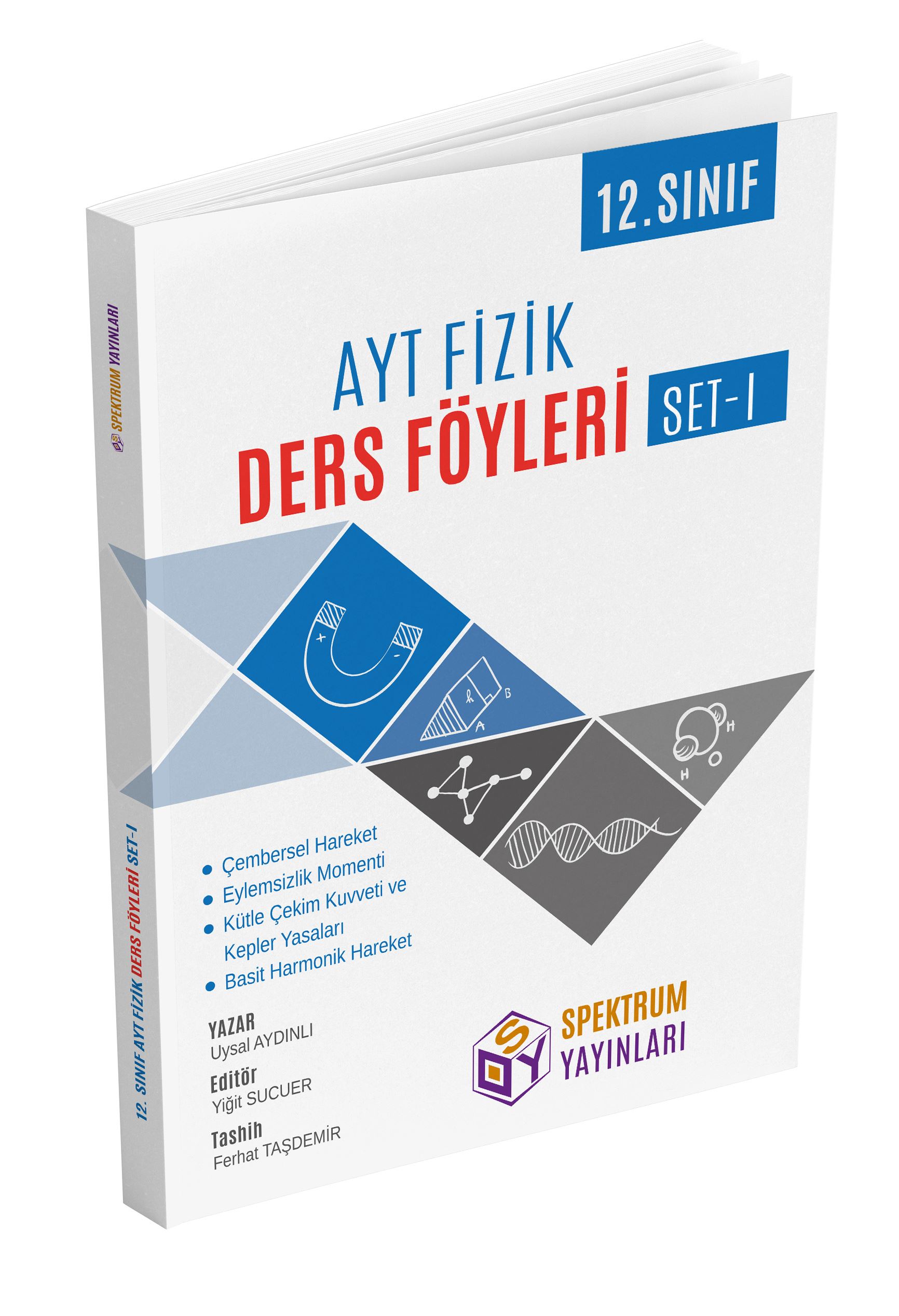 AYT 12 Fizik Ders Föyleri - Set I
