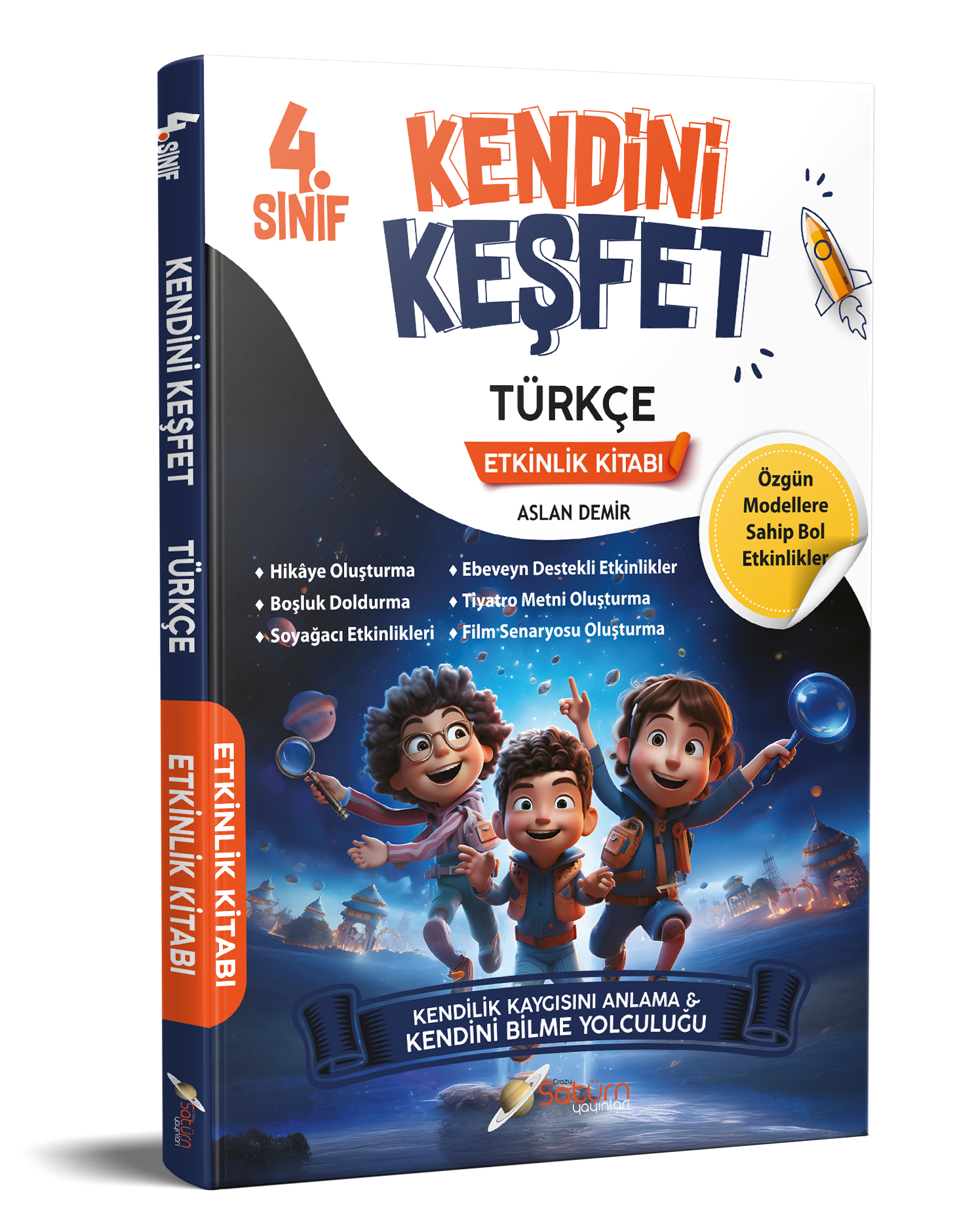 Kendini Keşfet 4. sınıf Türkçe Etkinlik Kitabı 