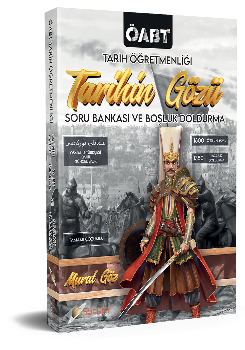 2023 ÖABT Tarih Öğretmenliği Tarihin Gözü Soru Bankası ve Boşluk Doldurma